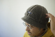 画像をギャラリービューアに読み込む, [REMILLA] ピーズハット - カーキグレイ
