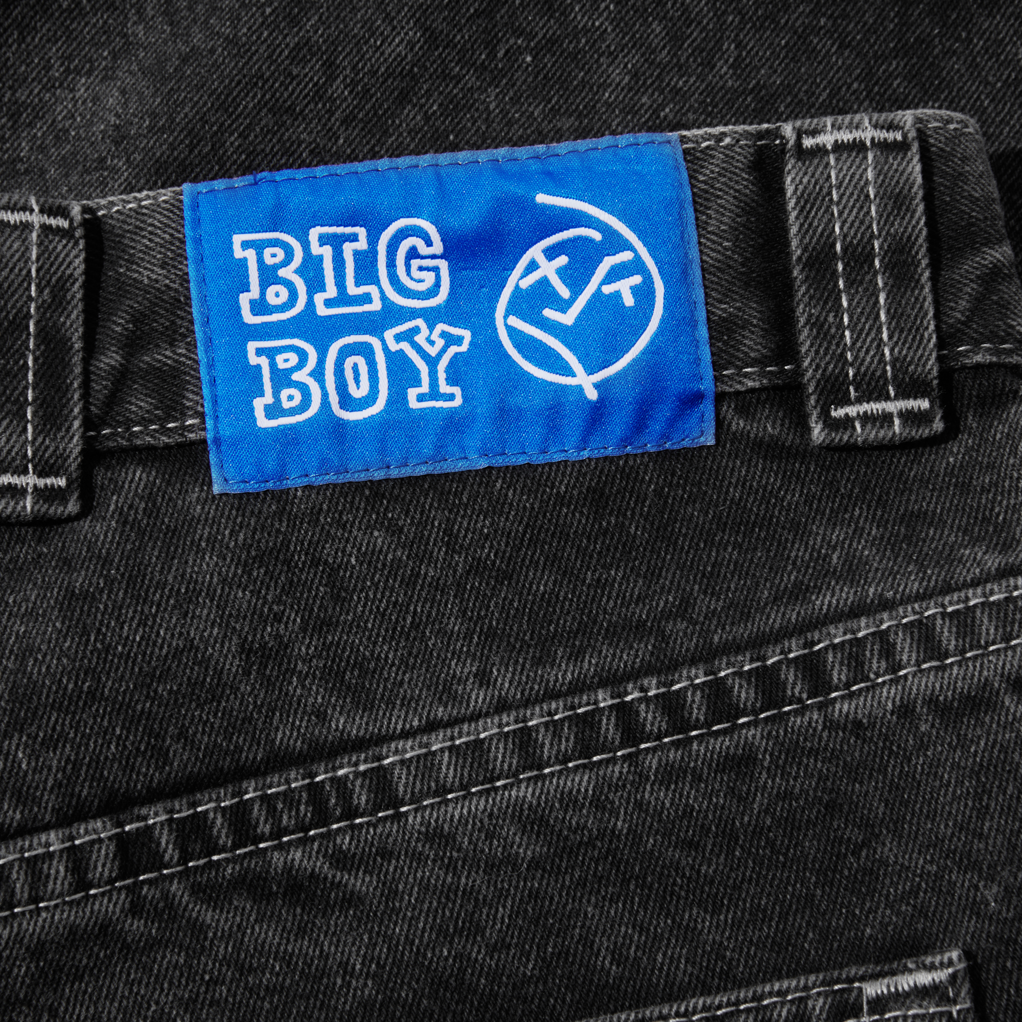 [POLAR SKATE CO.] Big Boy Shorts - Silver Black