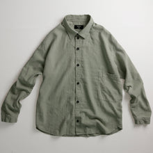 画像をギャラリービューアに読み込む, [REMILLA]&nbsp;ヒトエラウンドシャツ - LT.OLV
