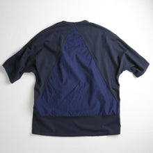 画像をギャラリービューアに読み込む, [REMILLA] ドルマンデルタ五分Tee - NVY×BLU
