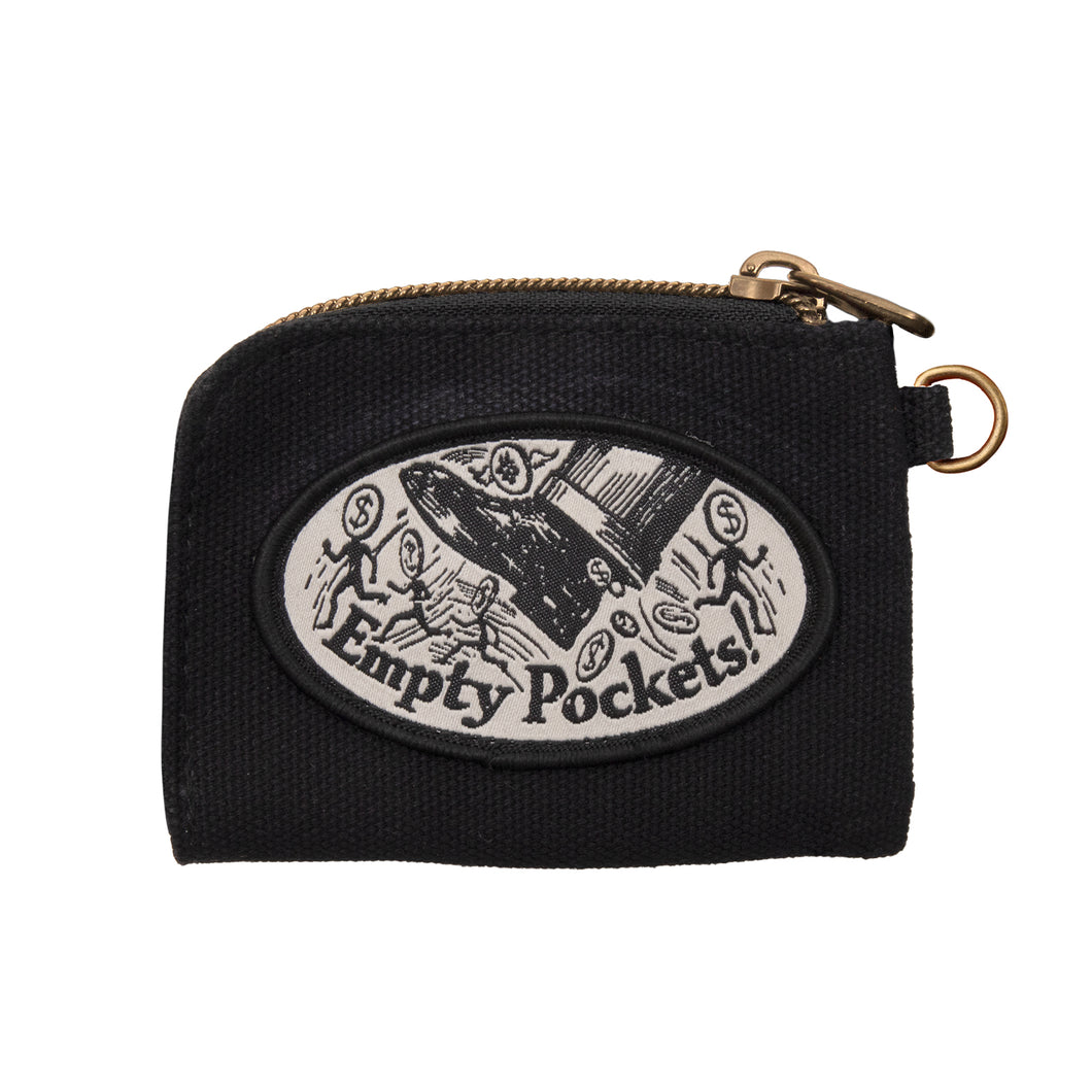 [PASS~PORT] Empty Pockets Coin Pouch - BLACK