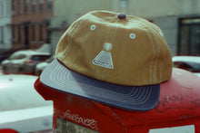 画像をギャラリービューアに読み込む, [THEORIES] SCRIBBLE EMBROIDERED STRAPBACK HAT - COPPER/NAVY
