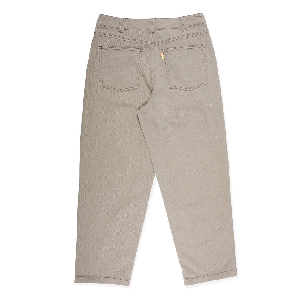 THEORIES] PLAZA JEANS - SAND/CONTRAST STITCH – RIVERBIRCH SKATESHOP