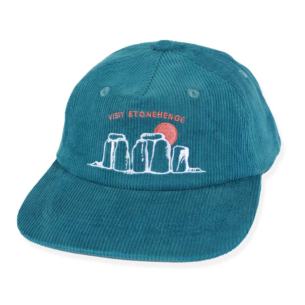 [THEORIES] SALISBURY PLAIN Corduroy Snapback Hat - Jade