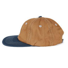 画像をギャラリービューアに読み込む, [THEORIES] SCRIBBLE EMBROIDERED STRAPBACK HAT - COPPER/NAVY
