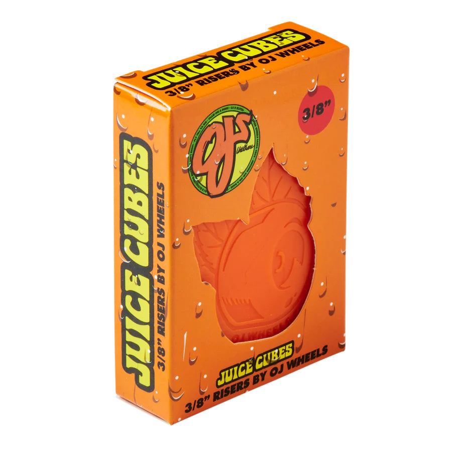 [OJ WHEELS] Juice Cubes in Risers Orange - 3/8