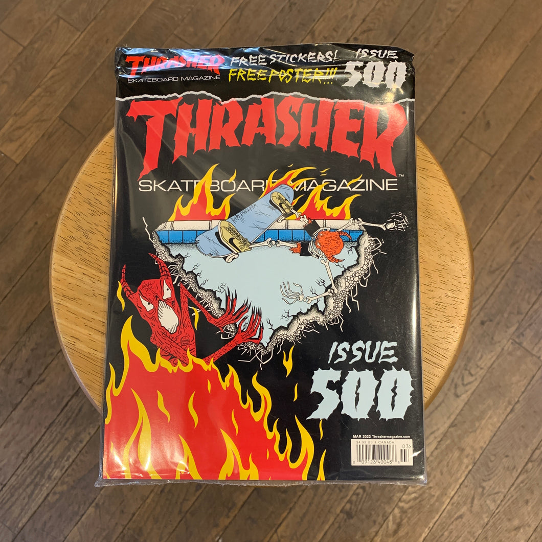 [THRASHER] MAGAZINE ISSUE #500