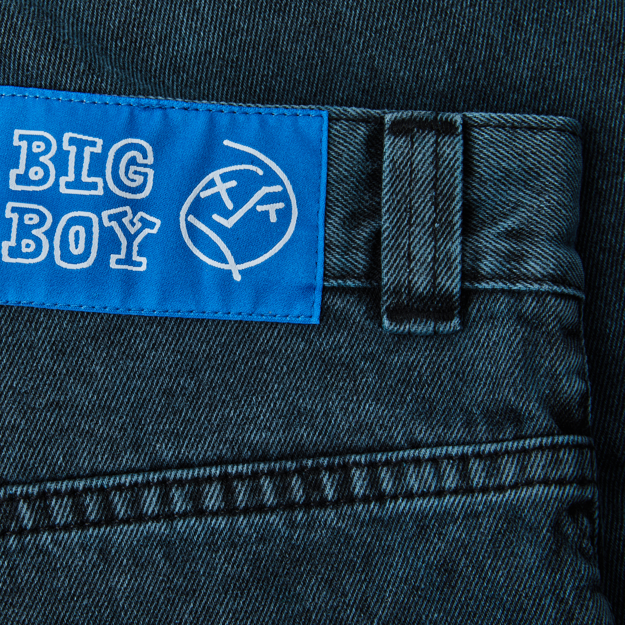 POLAR SKATE CO.] Big Boy Jeans - Cyan Black FALL2022 – RIVERBIRCH