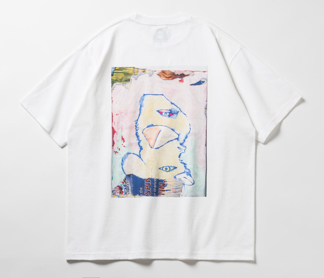 [HOLE AND HOLLAND] MAGNETIC PKT TEE - WHITE（MIX CD付き）